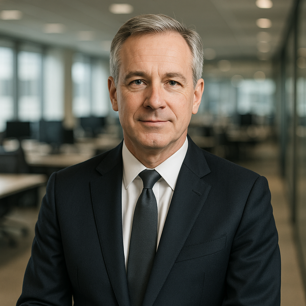 Foto de André Carvalho, CEO da 68v